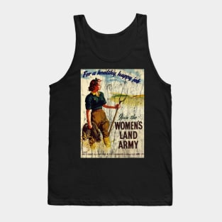 Women's Land Army Tank Top